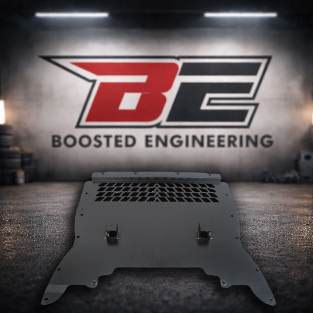 BMW S63 Oil Cooler Bash Plate (F9X) - Boosted Engineering
