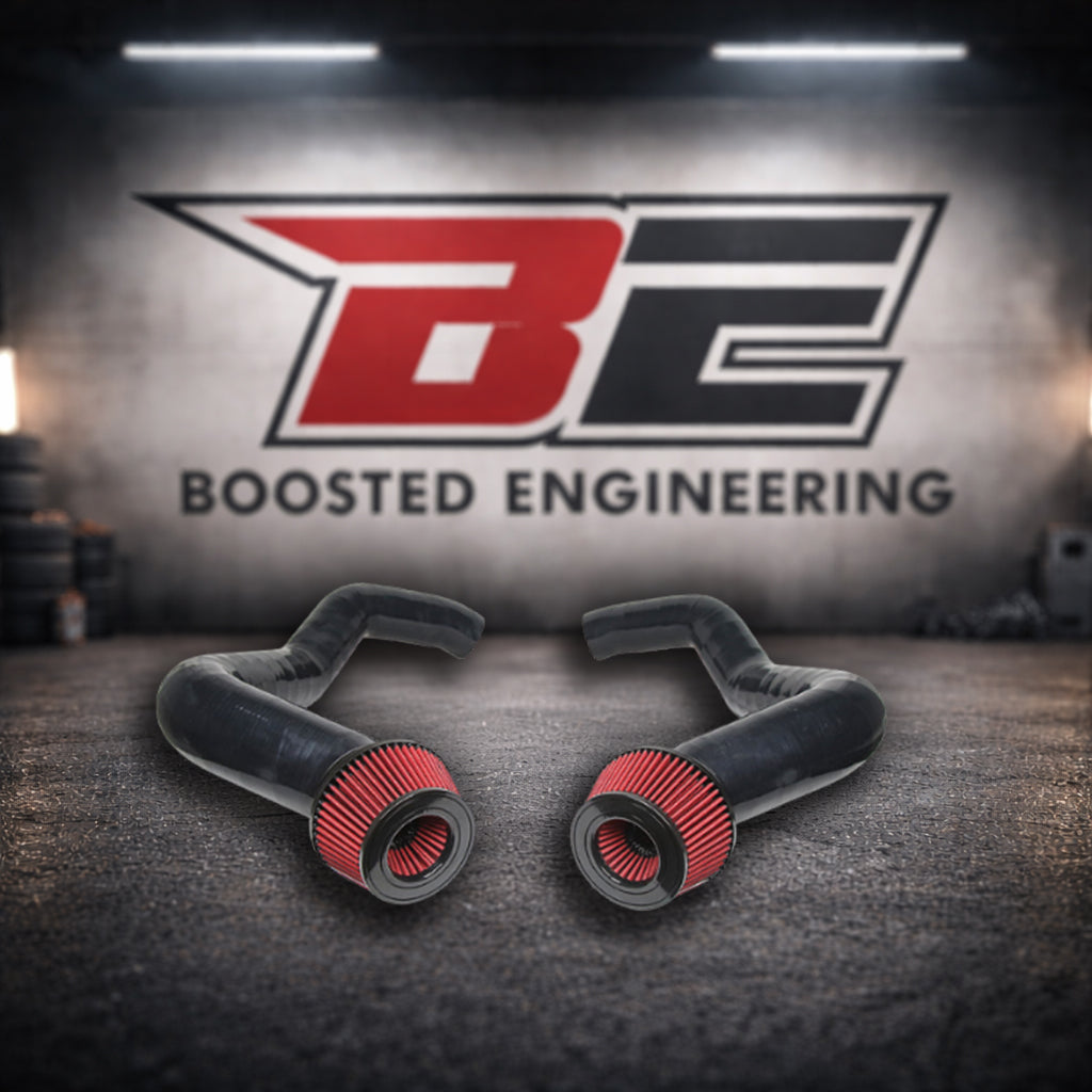 BMW S63 Front Mount Intakes - Boosted Engineering