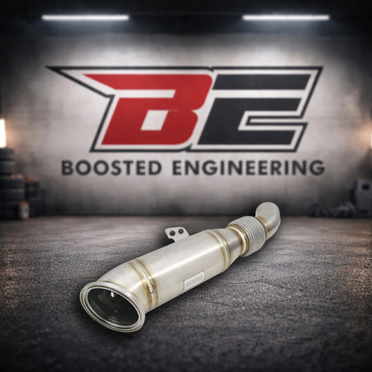 Boosted Engineering B58 M140i F20 M240i F22 F23 M340i F30 F34 M440i F32 F33 F36 4.5''Race Downpipe