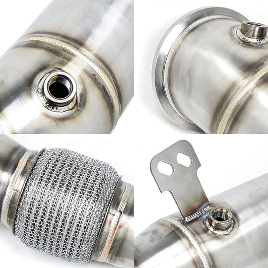 Boosted Engineering B58 M140i F20 M240i F22 F23 M340i F30 F34 M440i F32 F33 F36 4.5''Race Downpipe