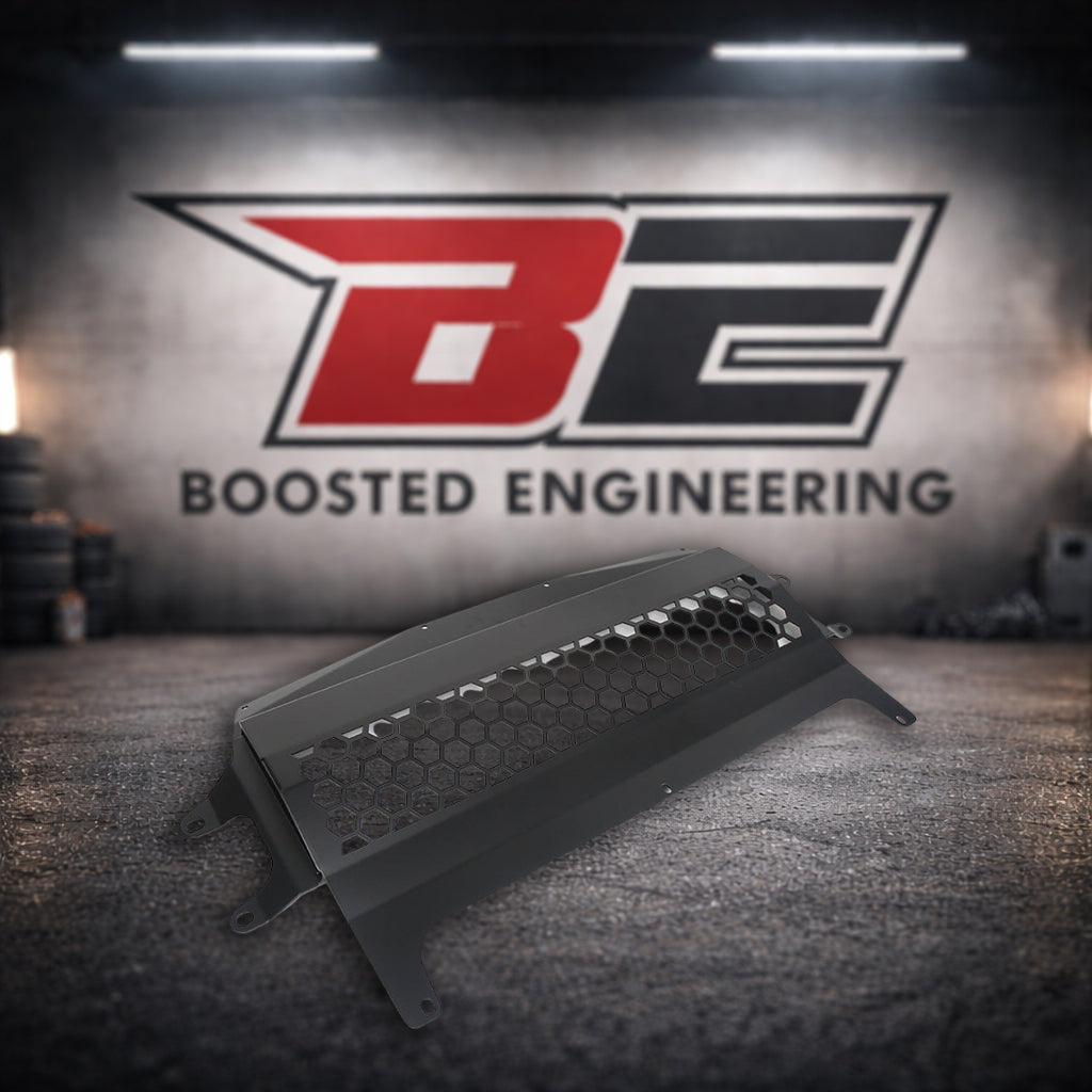Boosted Engineering BMW F80 F82 M3 M4 S55 Oil Cooler Bash Plate