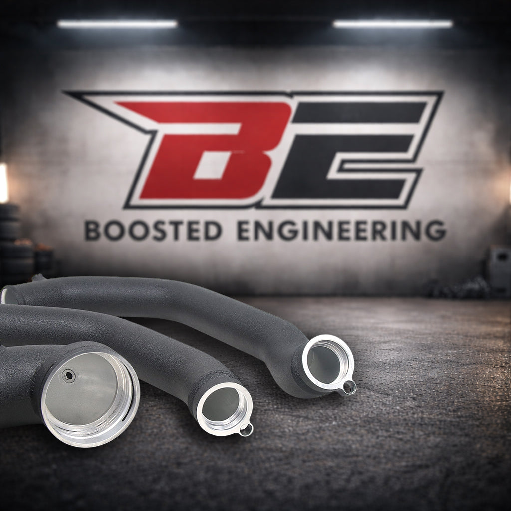 Boosted Engineering BMW F87 M2 F80 M3 F82 F33 M4 S55 Intercooler Charge Pipes