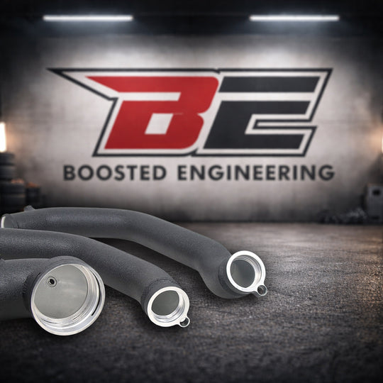Boosted Engineering BMW F87 M2 F80 M3 F82 F33 M4 S55 Intercooler Charge Pipes