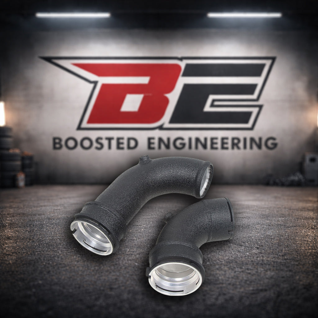 Boosted Engineering BMW G80 M3 G82 G83 M4 Charge Piping Black P/C