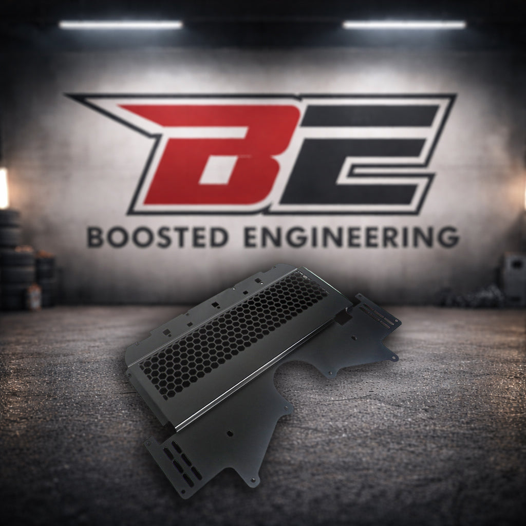 BMW G8X M3 / M4 Oil Cooler Skid Plate (S58) - Boosted Engineering