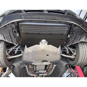 BMW G8X M3 / M4 Oil Cooler Skid Plate (S58) - Boosted Engineering