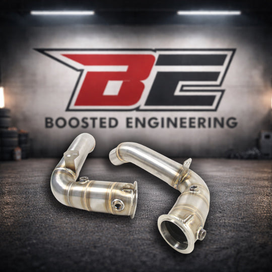 Boosted Engineering M5 F10 M6 F06 F12 F13 S63 4.4TT Downpipes