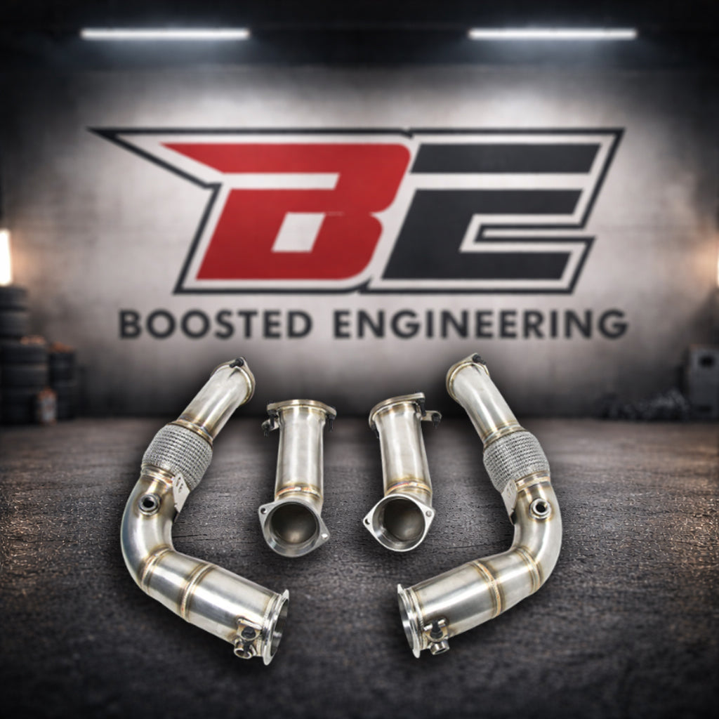 BMW X5M / X6M Downpipe (F95 / F96) - Boosted Engineering
