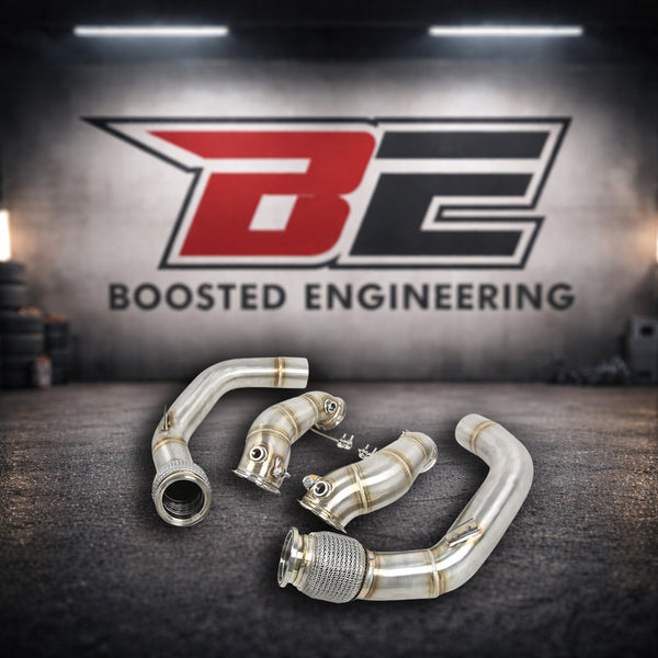 BMW F90 M5 / F92 M8 Downpipes (S63) – Boosted Engineering