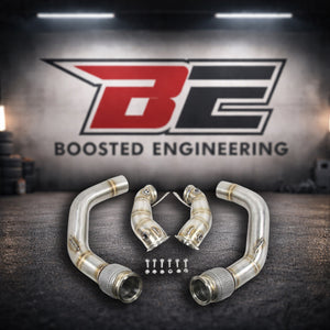 BMW F90 M5 / F92 M8 Downpipes (S63) – Boosted Engineering