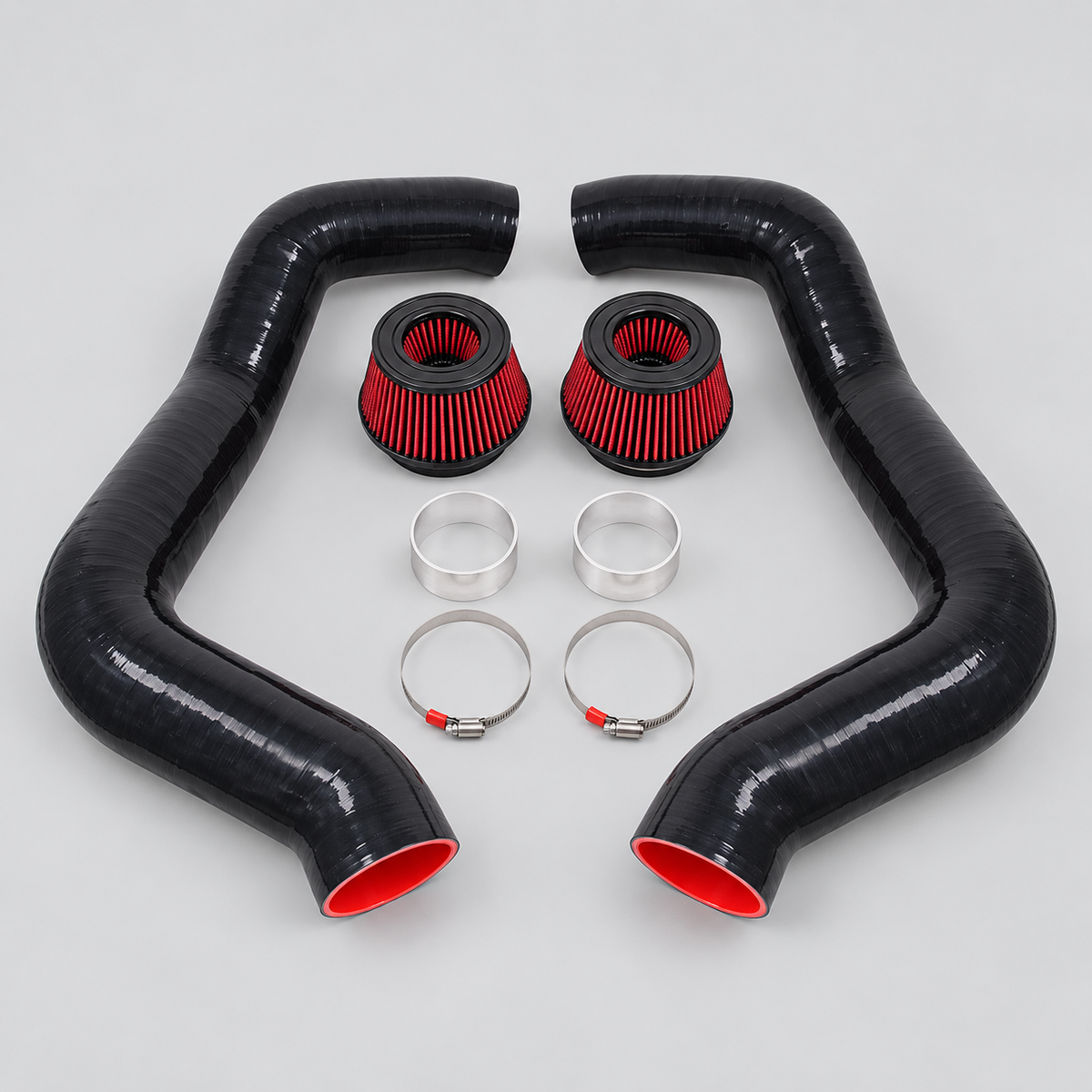 BMW S63 Front Mount Intakes - Boosted Engineering