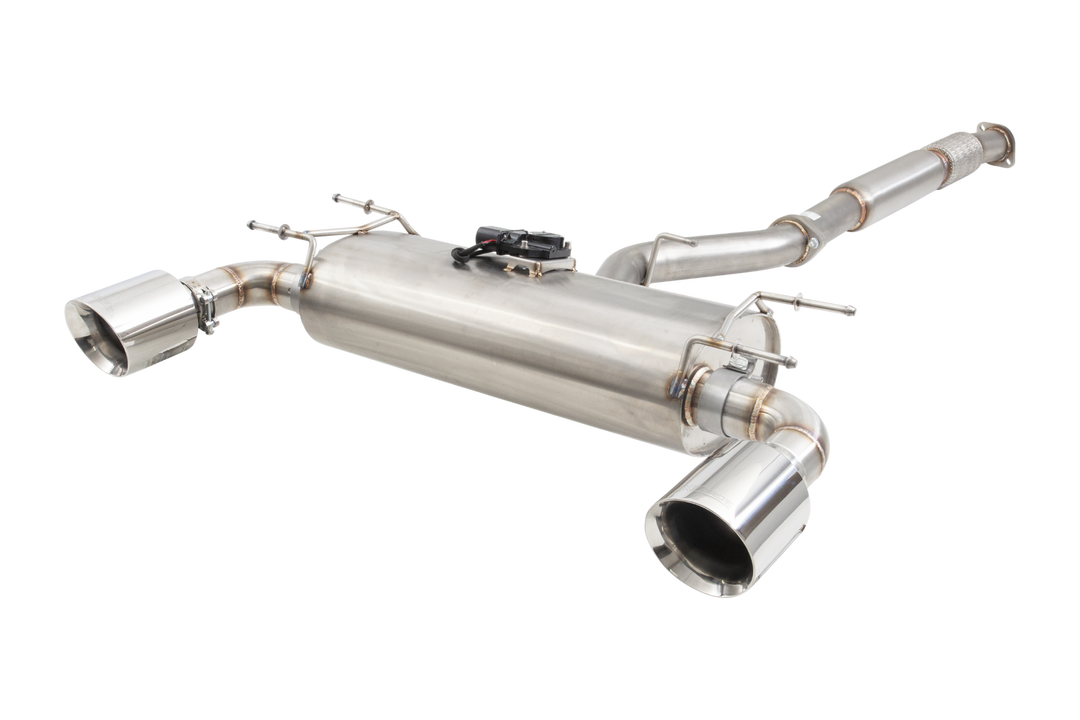 Xforce 3in Varex Valved Cat Back Exhaust System - 304 Stainless Steel (86/BRZ/GR86)