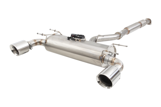 Xforce 3in Varex Valved Cat Back Exhaust System - 304 Stainless Steel (86/BRZ/GR86)