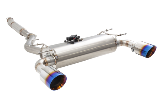 Xforce 3in Varex Valved Cat Back Exhaust System - 304 Stainless Steel (86/BRZ/GR86)