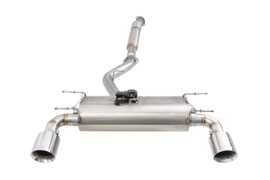 Xforce 3in Varex Valved Cat Back Exhaust System - 304 Stainless Steel (86/BRZ/GR86)