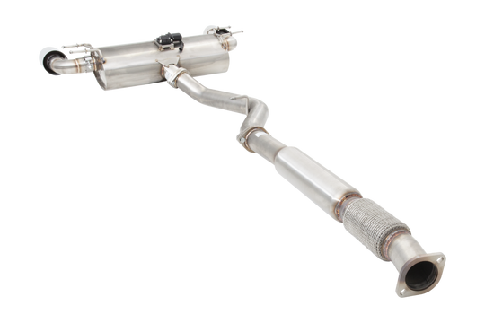 Xforce 3in Varex Valved Cat Back Exhaust System - 304 Stainless Steel (86/BRZ/GR86)