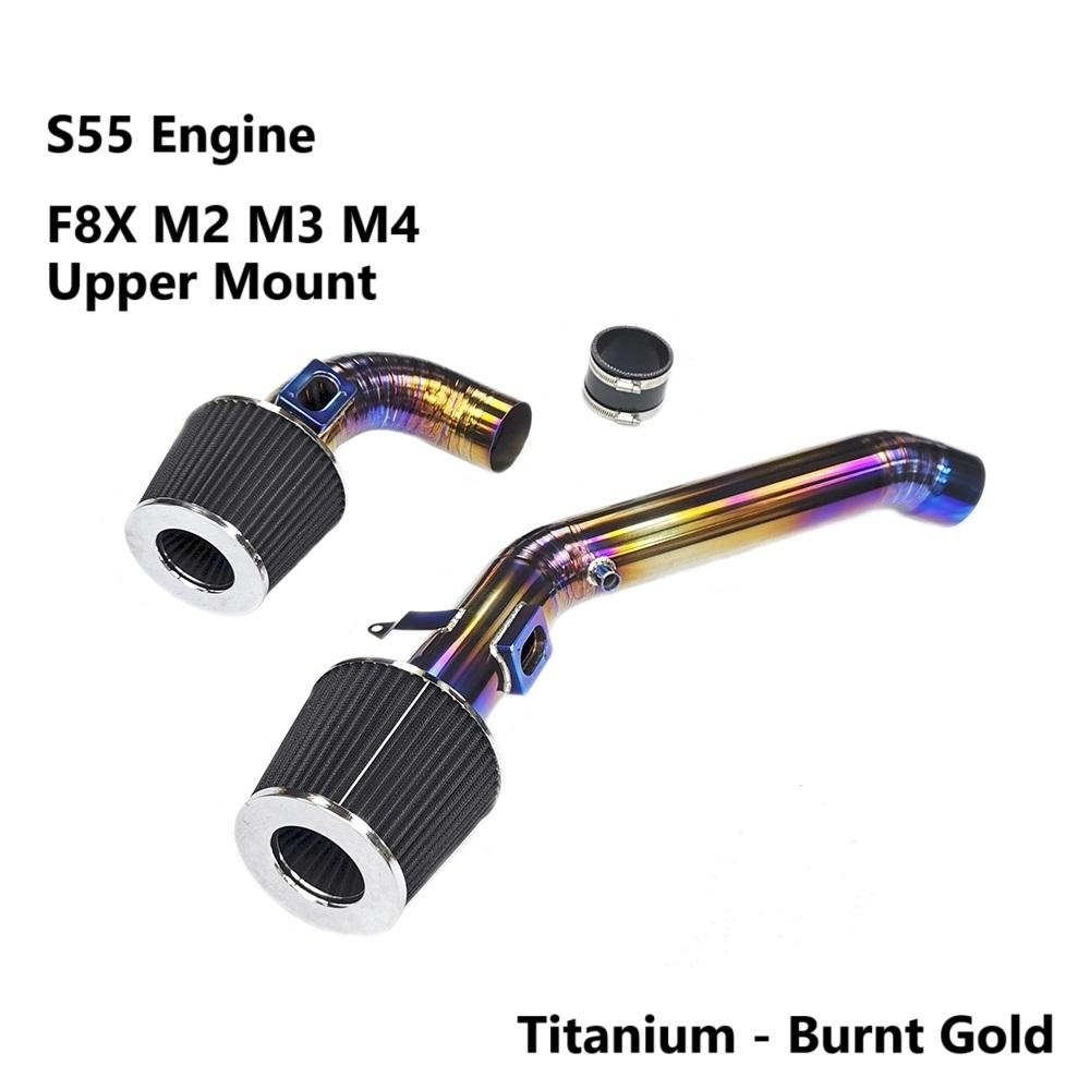 Boosted Engineering M2C M3 M4 F80 F82 F87 S55 TT Intake With High Flow Air Filter