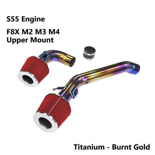 Boosted Engineering M2C M3 M4 F80 F82 F87 S55 TT Intake With High Flow Air Filter