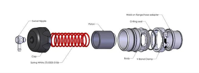 Turbosmart Vee-Port PRO BOV Universal