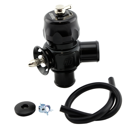 Turbosmart Smart Port デュアルポート ブローオフバルブ (EVO 4-9/X/Ralliart) - ブラック