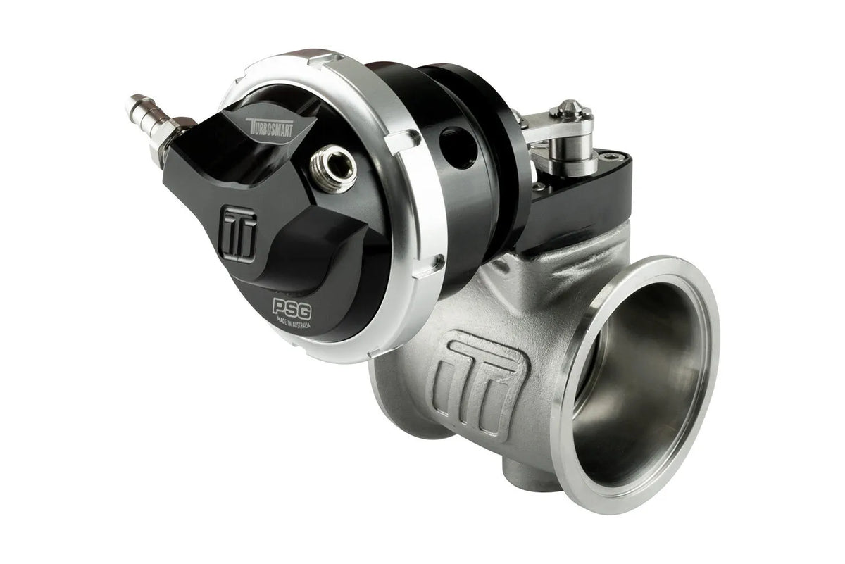 Turbosmart 外部ウエストゲート 圧気式 ストレートゲート 6psi - ブラック