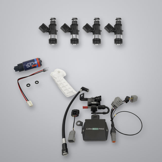 BE GR86 / BRZ Fuel System Package – DW430C Pump + ID1050x Injectors + Visconti CAN Flex Fuel Kit