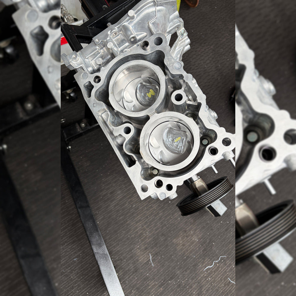 New OEM Short Block with new OEM Pistons installed